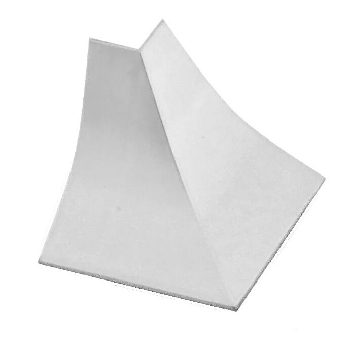 Narożnik zewnętrzny do listwy przyblatowej KYCT 23 mm Aluminium Satyna / Aluminium / Lira 1 szt.