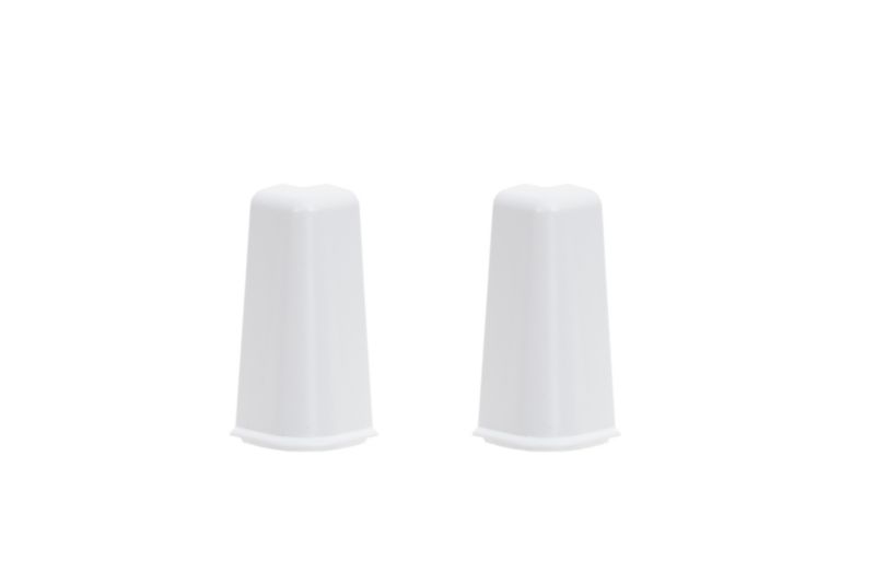 Narożnik zewnętrzny+RAK do listwy Cezar60 Cezar Biały RAL9003 Połysk 20x60x10mm PVC 2 szt.