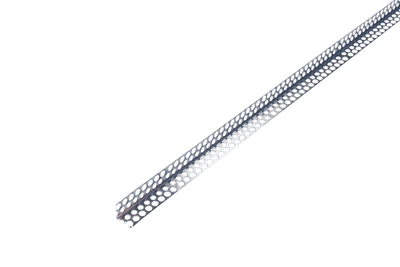 Narożnik aluminiowy perforowany 20,5 x 20,5 mm 3 mb