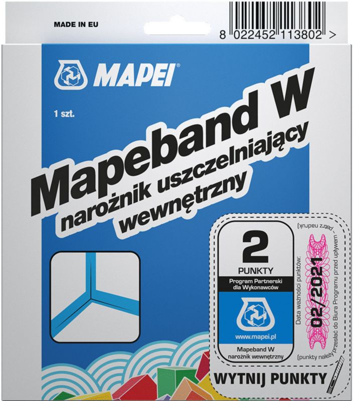 Narożnik uszczelniający wewnętrzny Mapei