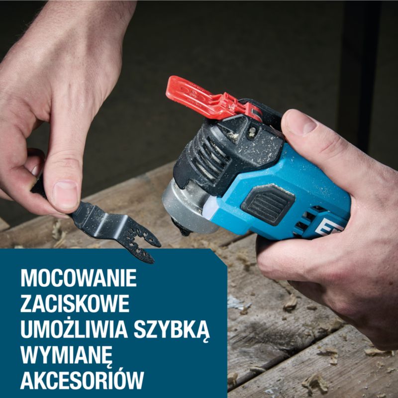 Narzędzie wielofunkcyjne Erbauer G2 18 V bez akumulatora