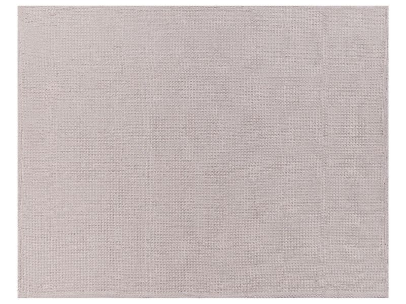Narzuta na łóżko Chagyl Bawełna 150 x 200 cm Pastelowy róż 1 szt.