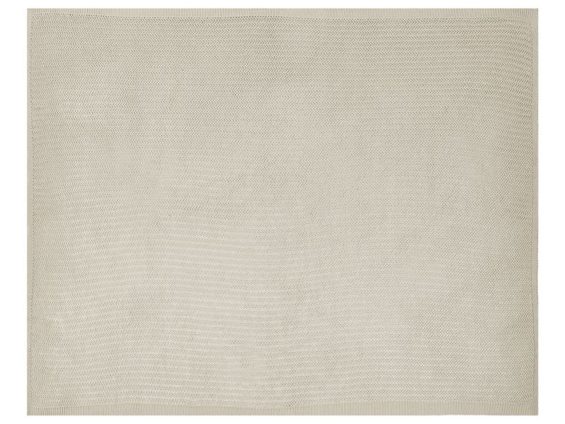 Narzuta na łóżko Ilen Bawełna 150 x 200 cm Jasnobeżowy 1 szt.