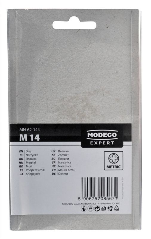 Narzynka Modeco Expert M14 - blister - 1 szt.