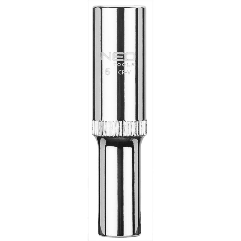 Nasadka sześciokątna długa NEO TOOLS 1/4" 6 mm 1 szt.