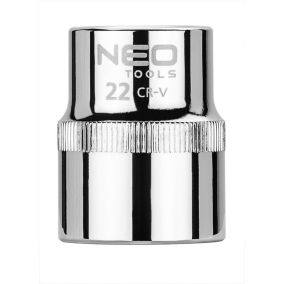 Nasadka sześciokątna NEO TOOLS 1/2" 22 mm 1 szt.