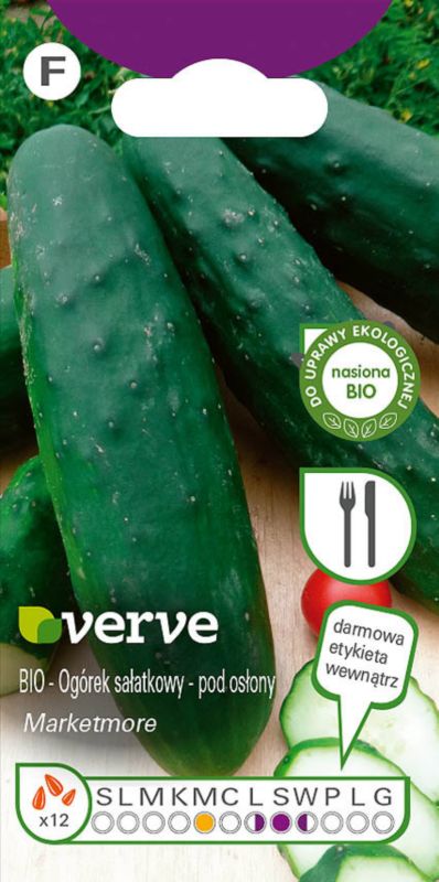 Nasiona Bio ogórek Marketmore Verve