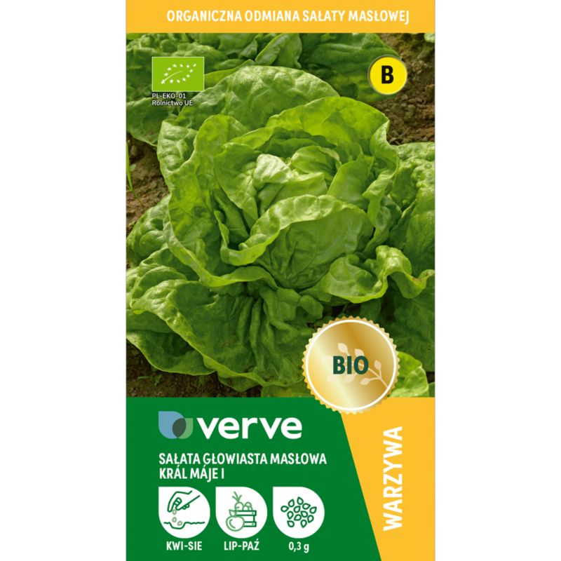 Nasiona Bio sałata May King Verve