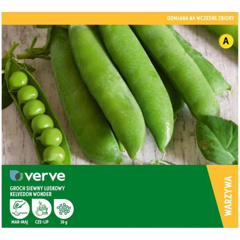 Nasiona groch Kelvedon Wonder Verve