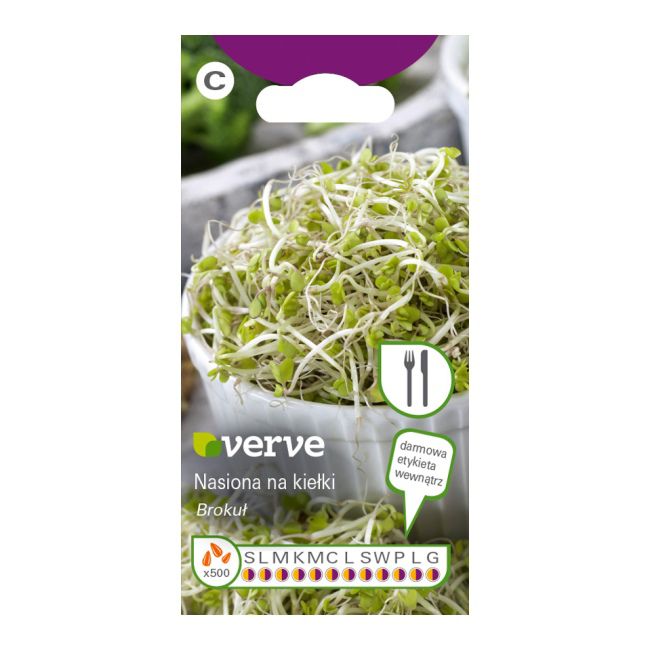 Nasiona kiełki brokuła Verve