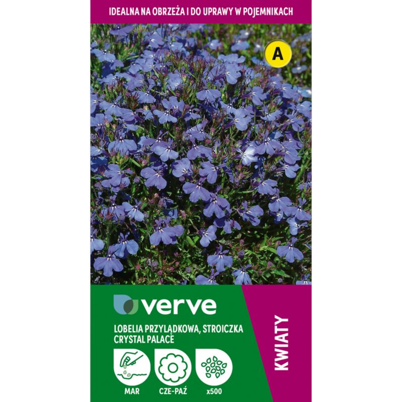 Nasiona lobelia Crystal Palace Verve