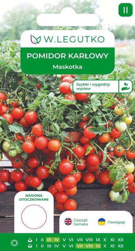 Nasiona otoczki pomidor Maskotka