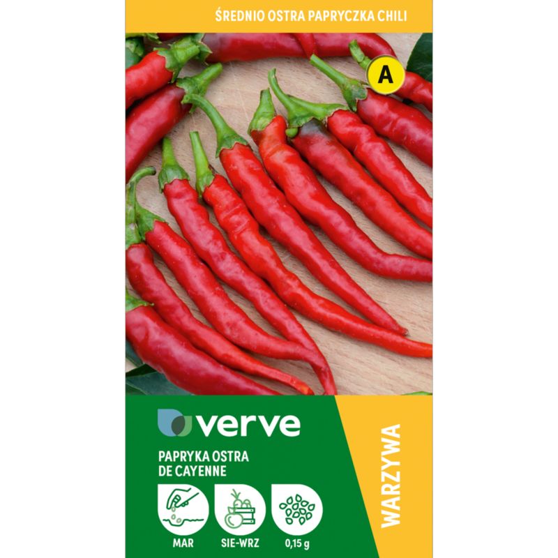 Nasiona papryka de Cayenne Verve