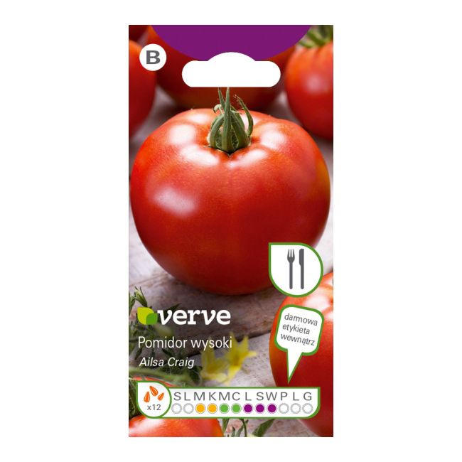 Nasiona pomidor Ailsa Craig Verve