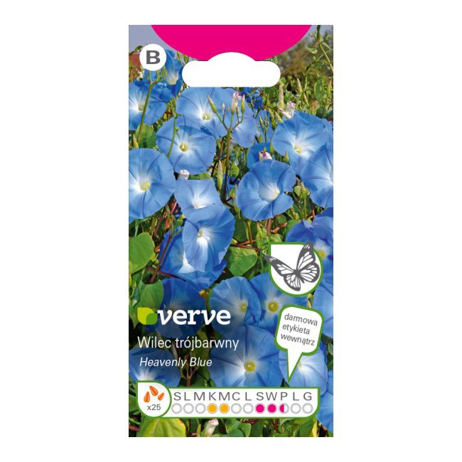 Nasiona powój Heavenly blue Verve