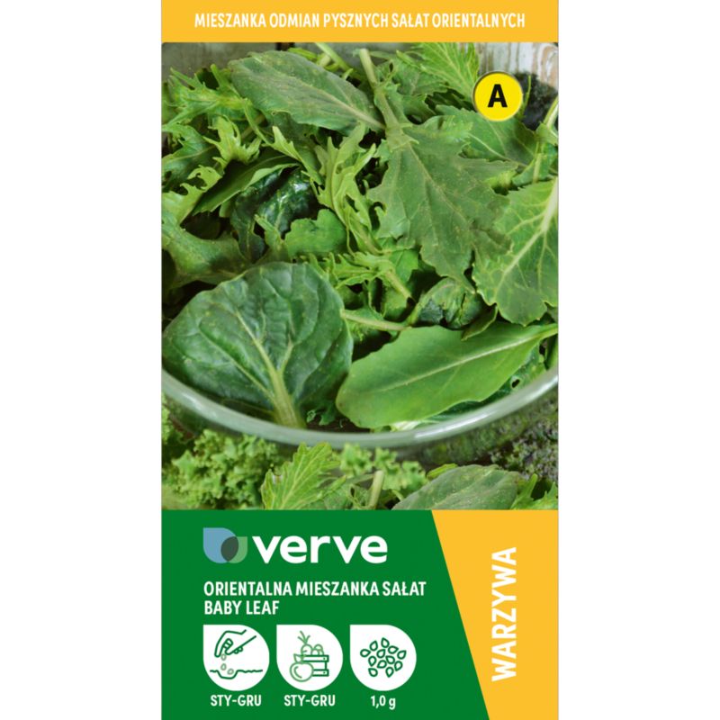 Nasiona sałata Baby Leaf Verve mieszanka Orie