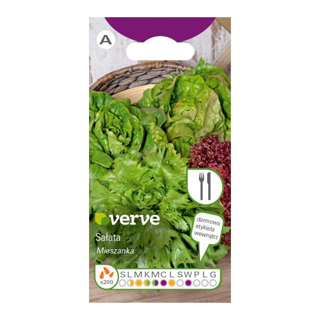 Nasiona sałata Verve mix