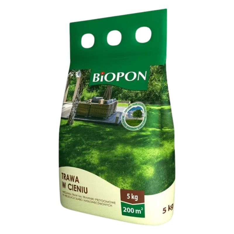 Nasiona Trawy Do Cienia Biopon Mieszanka 5 Kg 1 Szt.