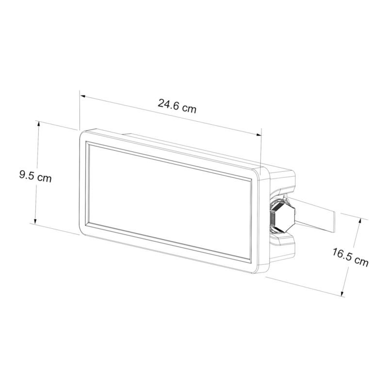 Naświetlacz GoodHome Davern 30 W 3750 lm 5000 K czarny