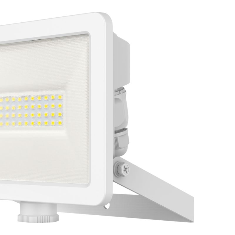 Naświetlacz GoodHome Lucan 30 W z czujnikiem ruchu biały
