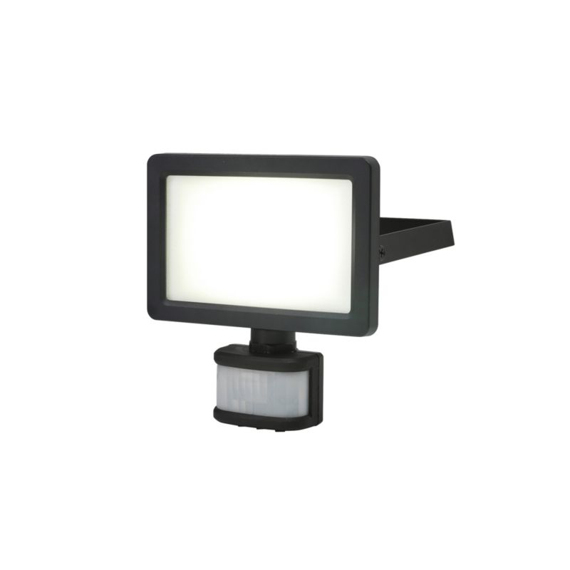 Naświetlacz GoodHome Lucan z czujnikiem ruchu 20 W czarny