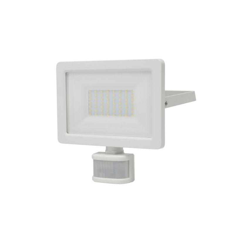 Naświetlacz GoodHome Lucan z czujnikiem ruchu 30 W biały