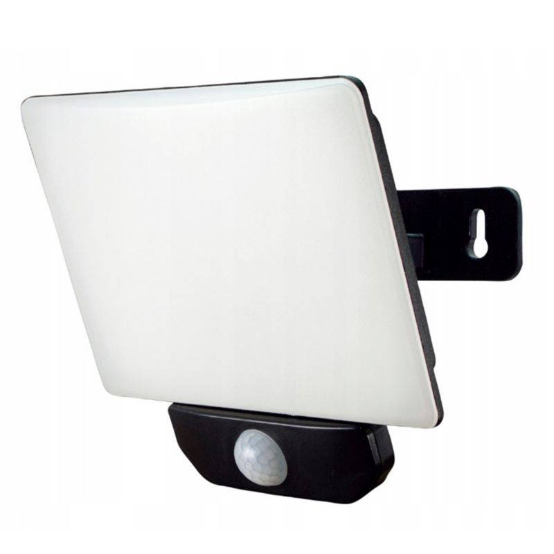 Naświetlacz LED Ledsystems 30 W 4000 K IP 65 z czujnikiem ruchu czarny