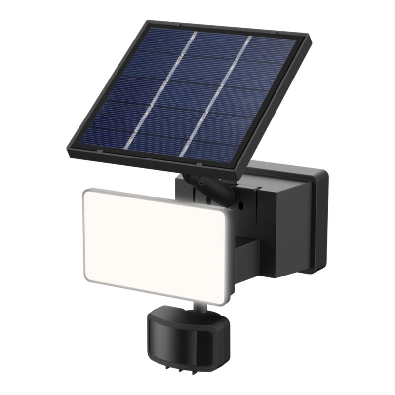 Naświetlacz solarny GoodHome Davern 1060 lm 5000 K z czujnikiem ruchu czarny