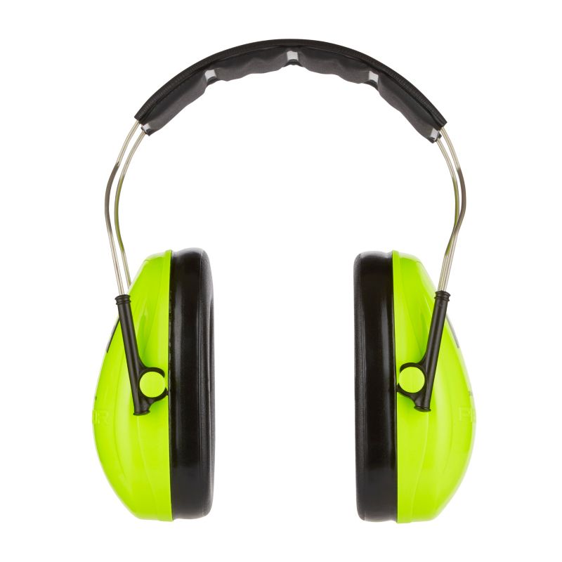Nauszniki dziecięce 3M PELTOR H510AKG SNR 27 dB neonowa zieleń