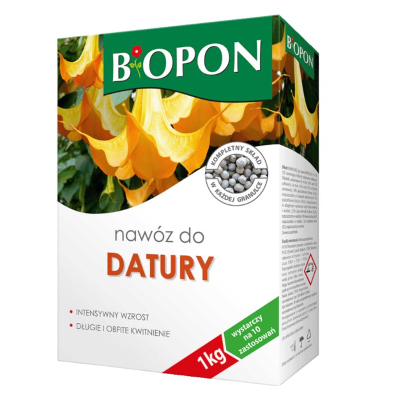 Nawóz Biopon Do Datury 1 Kg Granulat 1 Szt.