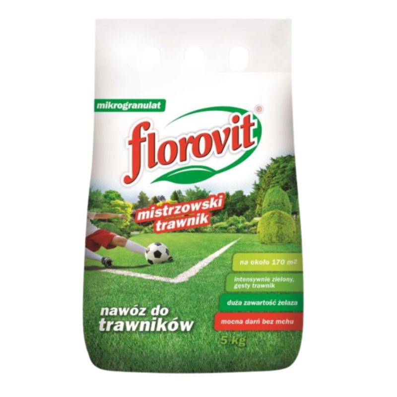 Nawóz Do Trawników Z Mchem Florovit 5 Kg 1 Szt.