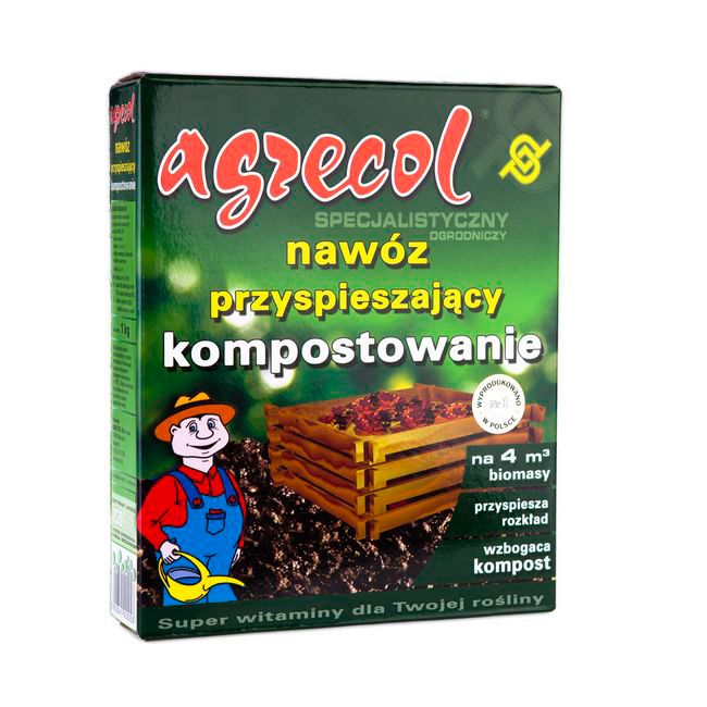 Nawóz Agrecol przyspieszający kompostowanie 1 kg