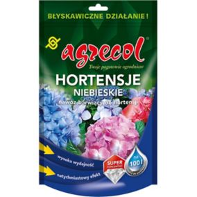 Nawóz barwiący Agrecol Hortensje Niebieskie 0,2 kg