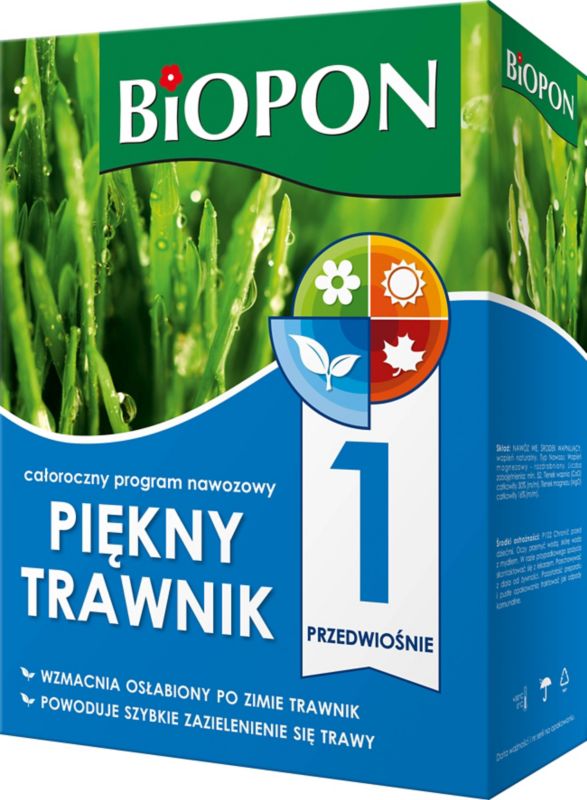 Nawóz Biopon Piękny Trawnik Przedwiośnie 2 kg