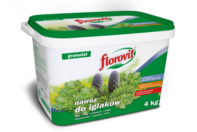 Nawóz do iglaków Florovit 4 kg