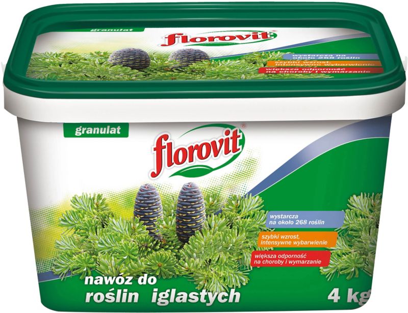 Nawóz do iglaków Florovit 4 kg