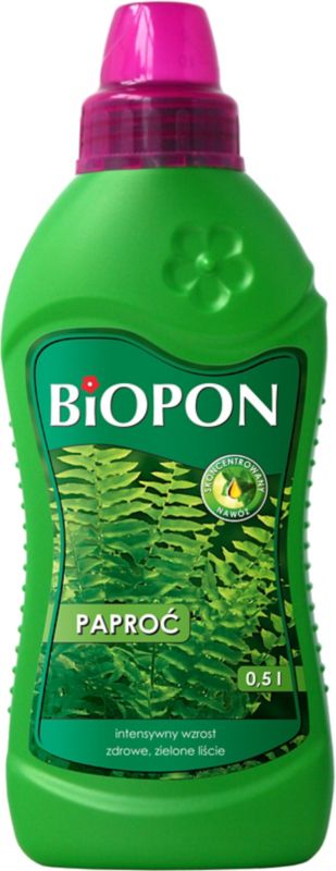 Nawóz do paproci Biopon 0,5 l