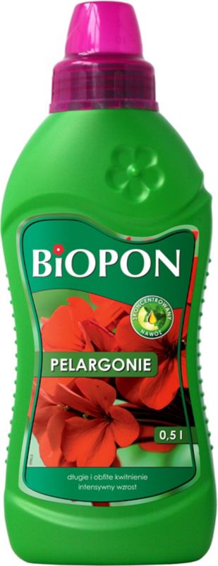 Nawóz do pelargonii Biopon 0,5 l