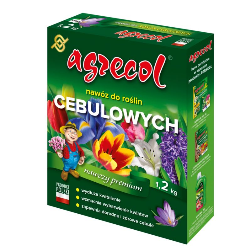 Nawóz do roślin cebulowych Agrecol 1,2 kg
