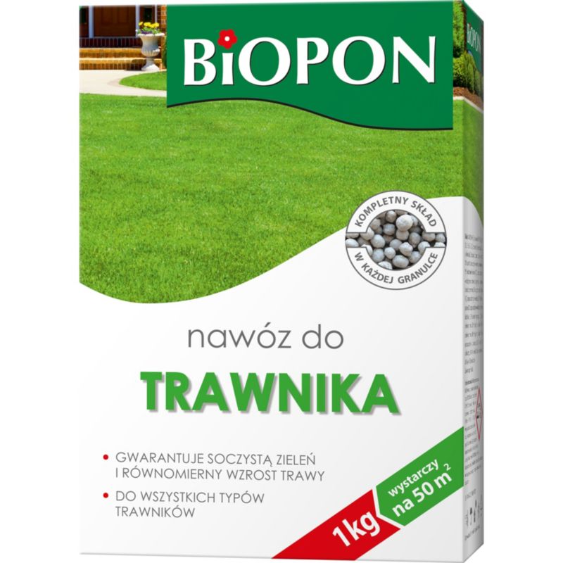 Nawóz do trawników Biopon 1 kg