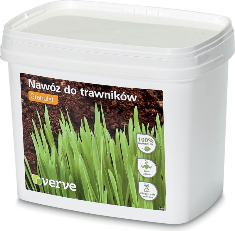 Nawóz do trawników Verve organiczny 5 kg na 200 m2