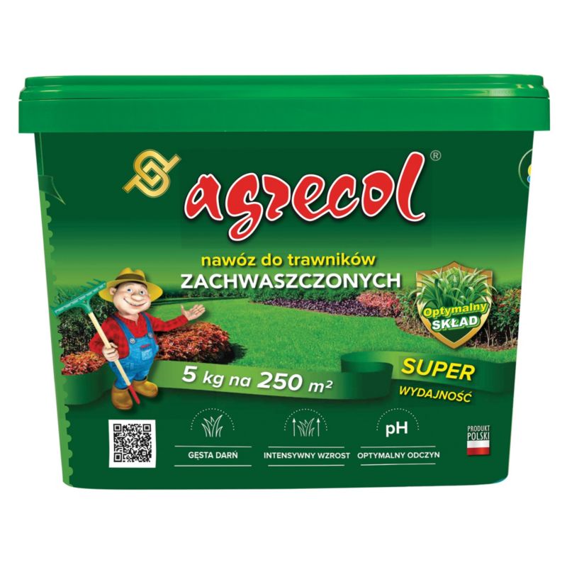 Nawóz do trawników zachwaszczonych Agrecol 5 kg