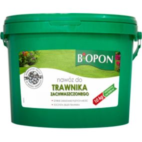 Nawóz do trawników zachwaszczonych Biopon 10 kg