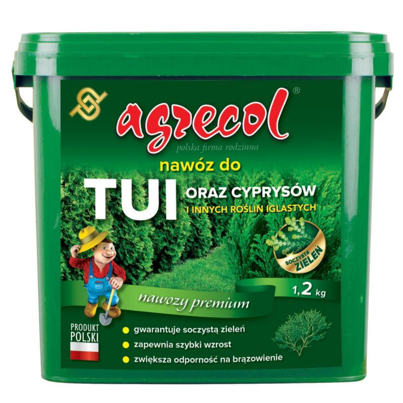 Nawóz do tui i cyprysów Agrecol 5 kg