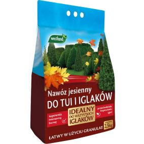 Nawóz jesienny do iglaków Westland 2,5 kg