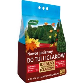 Nawóz jesienny do iglaków Westland 2,5 kg