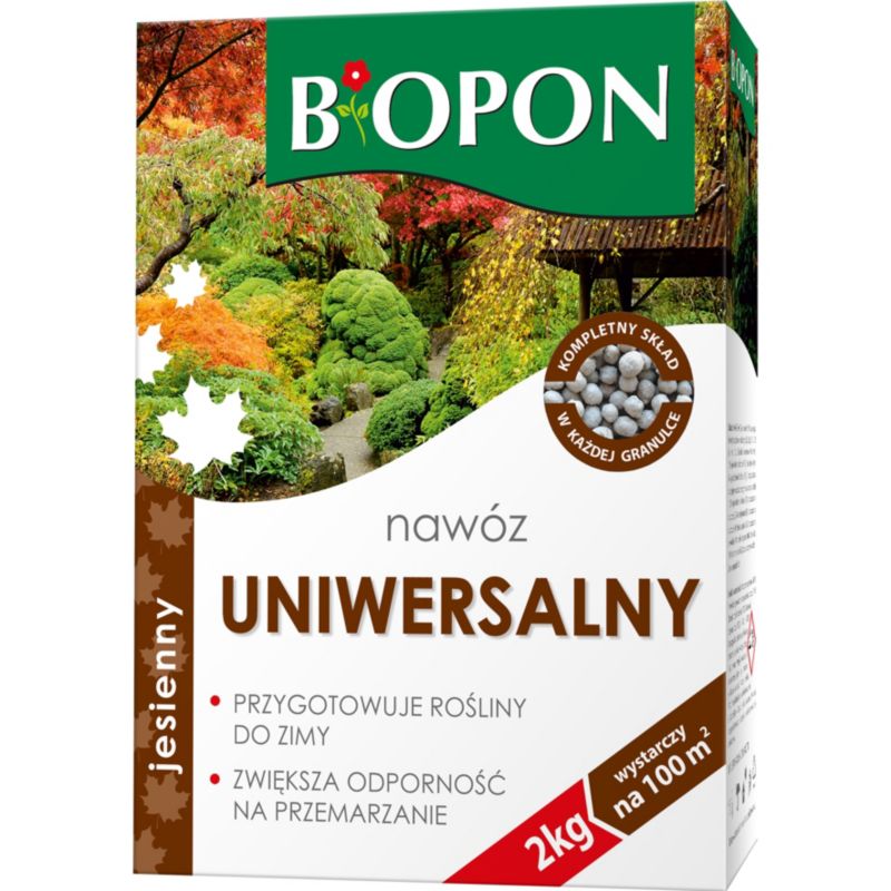 Nawóz jesienny uniwersalny Biopon 2 kg