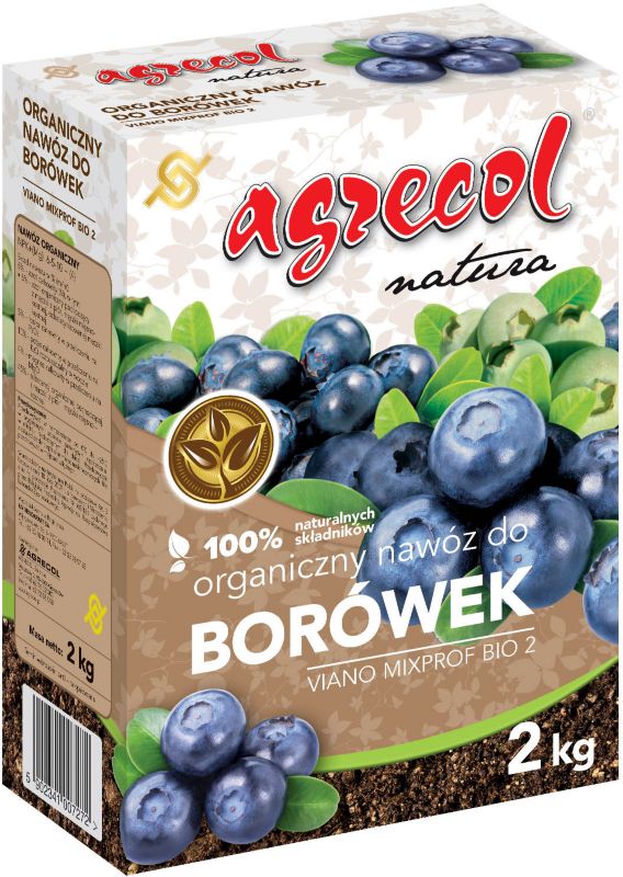 Nawóz organiczny do borówek Agrecol 2 kg