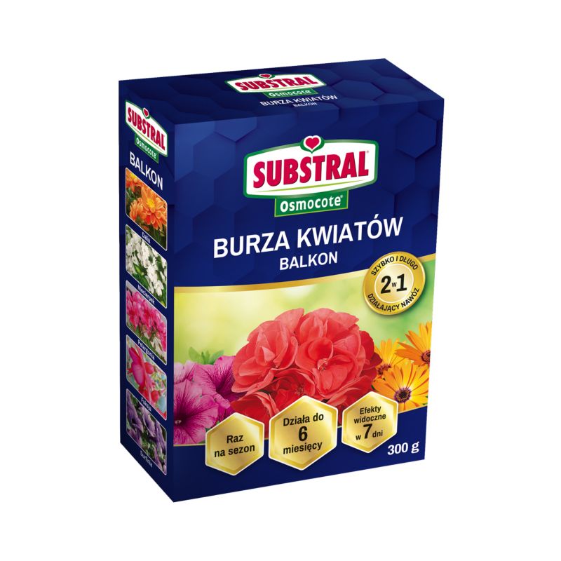 Nawóz Substral Osmocote 2 w 1 Burza kwiatów 300 g