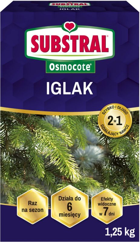 Nawóz Substral Osmocote 2 w 1 Iglak 1,25 kg